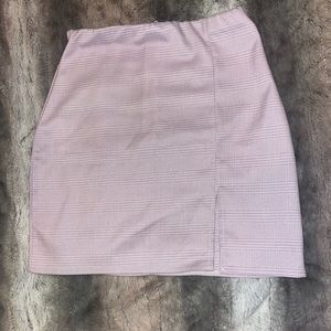 Windsor Light Purple Plaid Mini Skirt sz Small